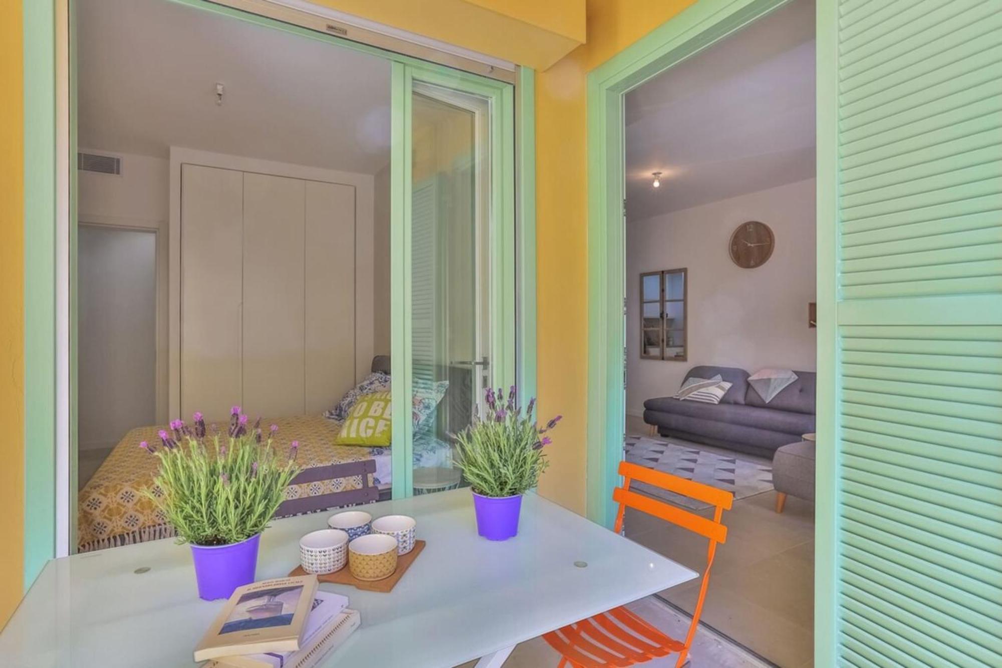 France 82 Tp -1 Min From The Sea - Terrace - Parking Apartment Nice Exterior photo