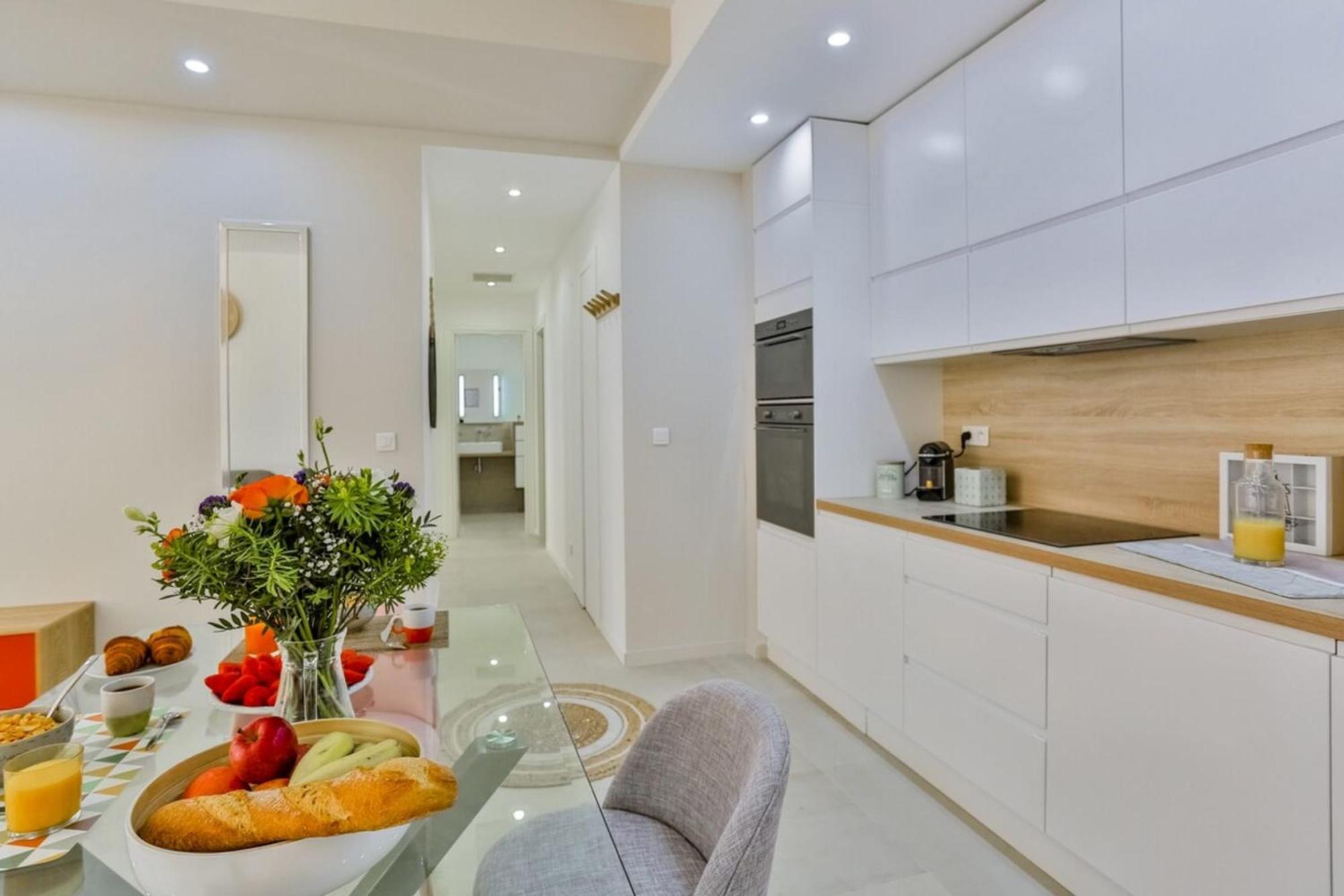 France 82 Tp -1 Min From The Sea - Terrace - Parking Apartment Nice Exterior photo