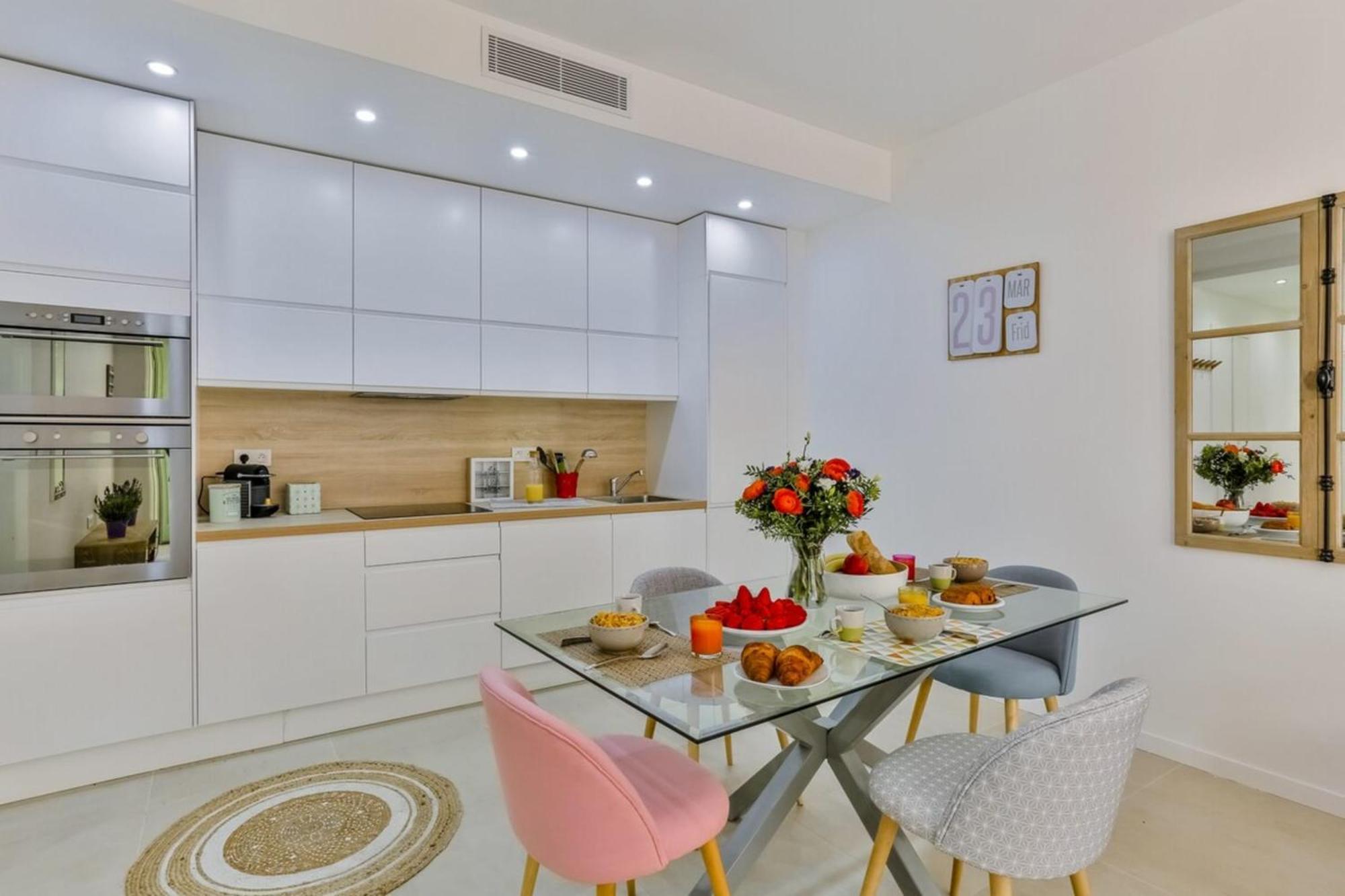 France 82 Tp -1 Min From The Sea - Terrace - Parking Apartment Nice Exterior photo